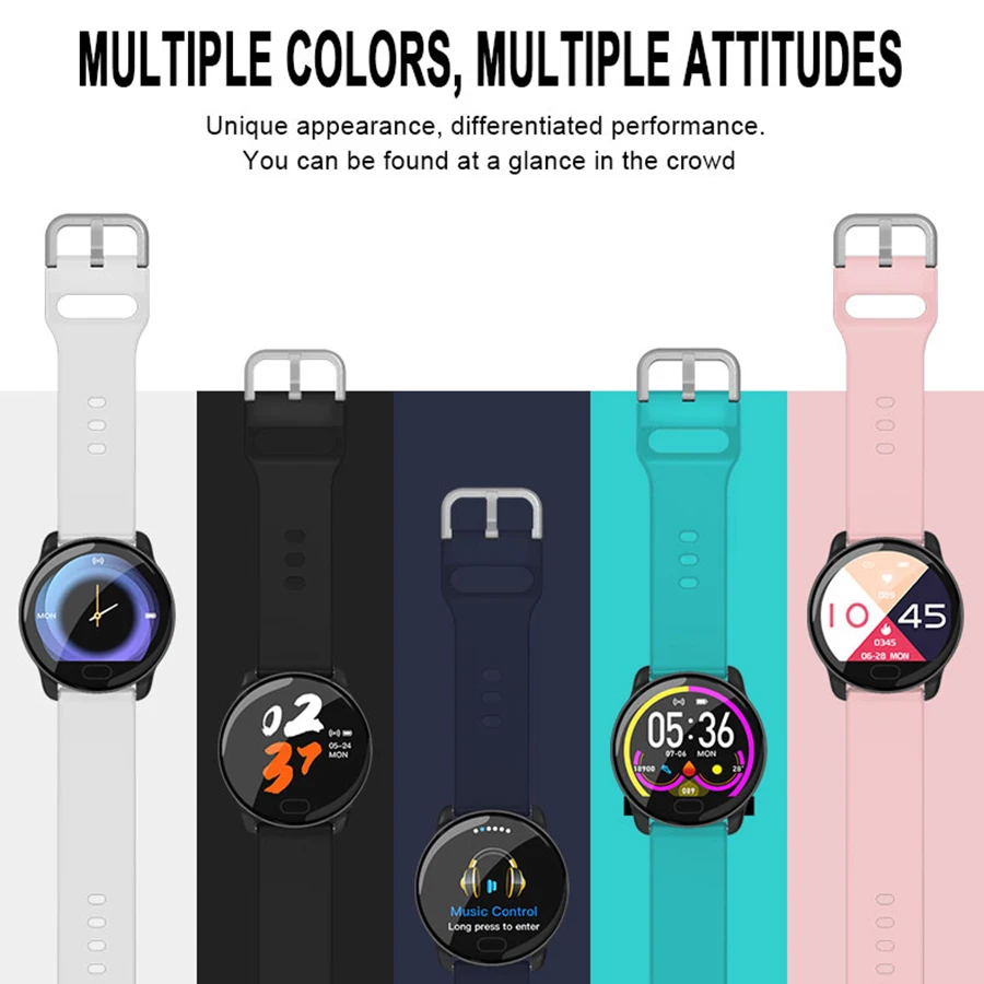 Biaze BL9 Women Smart Watch 1.22“Round Display Heart Rate Blood Pressure Monitor Fitness Tracker For iOS Android Smartwatch |