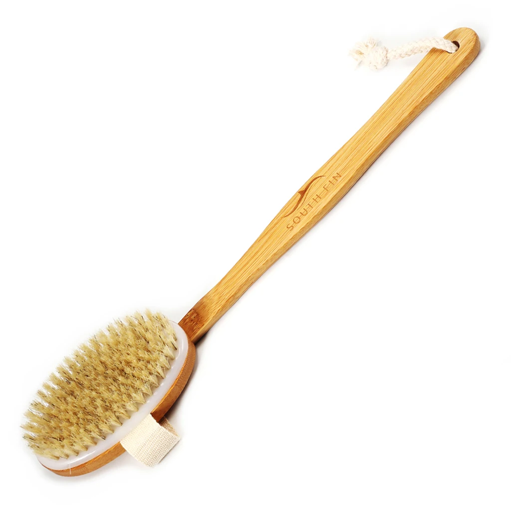 

3pcs Exfoliating Bath Body Massage Dry Brush Shower Back Scrubber Exfoliator