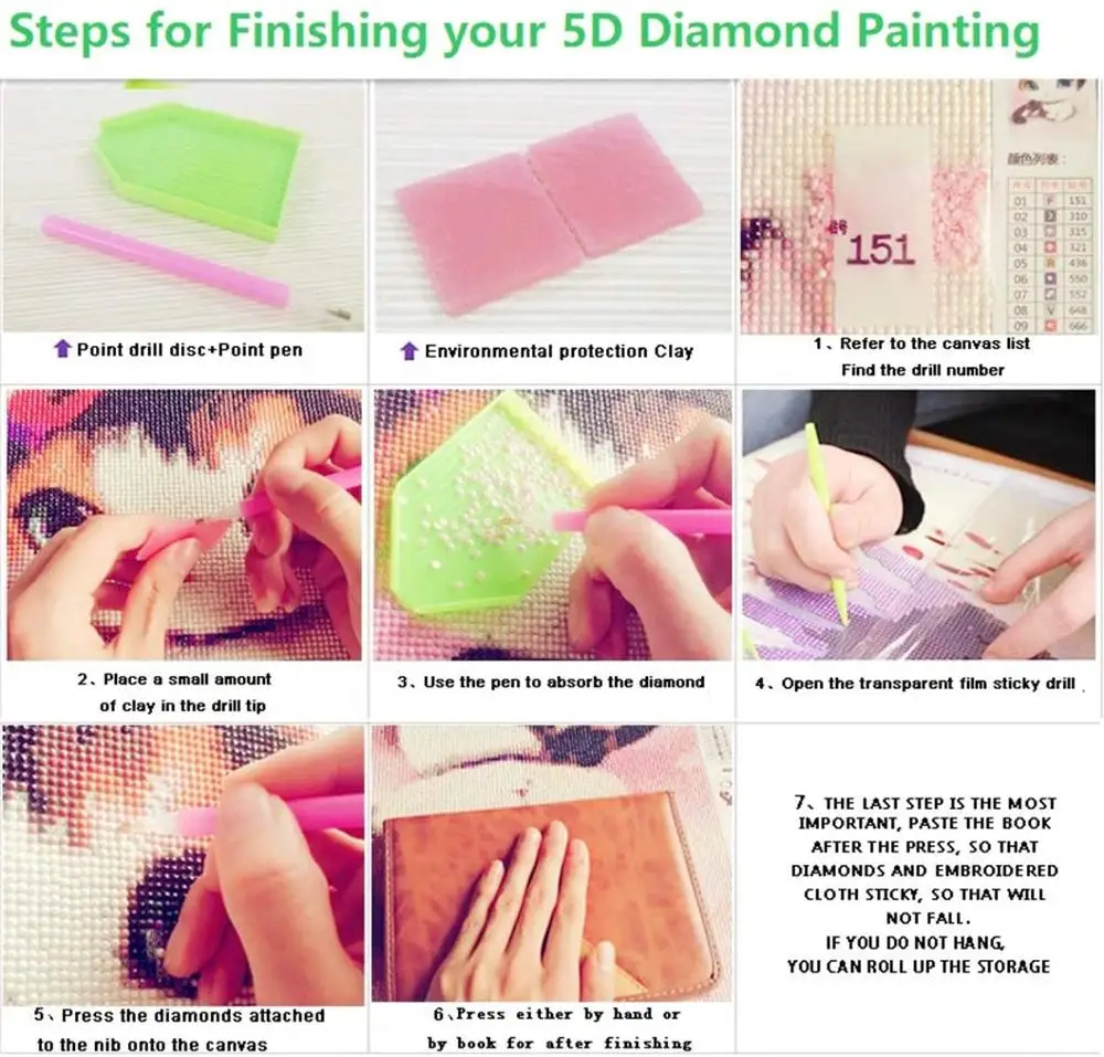 AMTMBS 5D DIY полная круглая Алмазная картина ваза для цветов вышивка крестиком