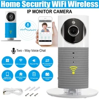wireless infrared night vision smart ip camera auto tracking baby wifi monitor security detection camera cleverdog app