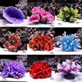 Fish Tank Decoration Coral Colorful Resin Artificial Coral Fertilizer Starfish Aquarium Accessories Potted Landscape Accessories