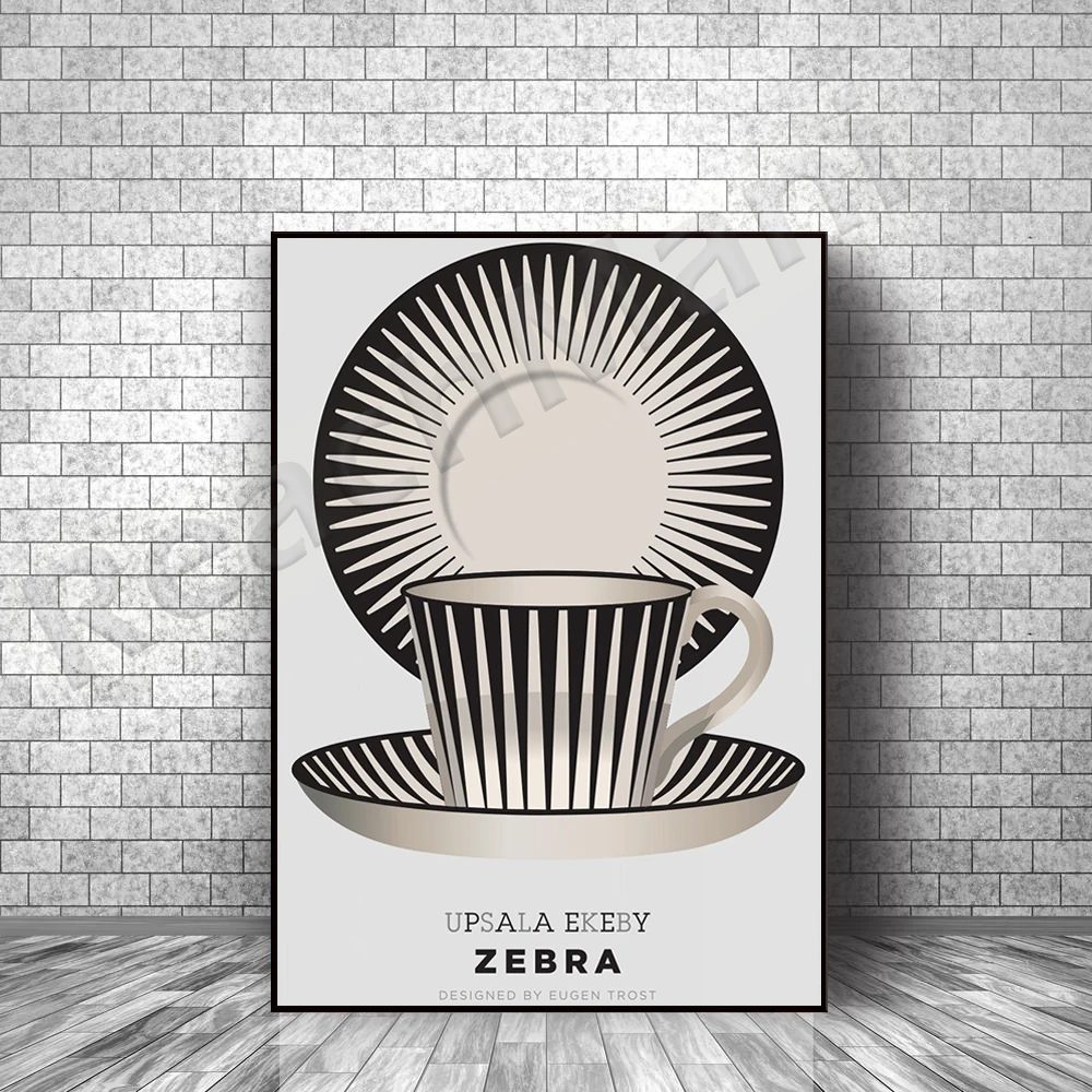 Настенное искусство Upsala Ekeby в скандинавском стиле современная кухонная печать