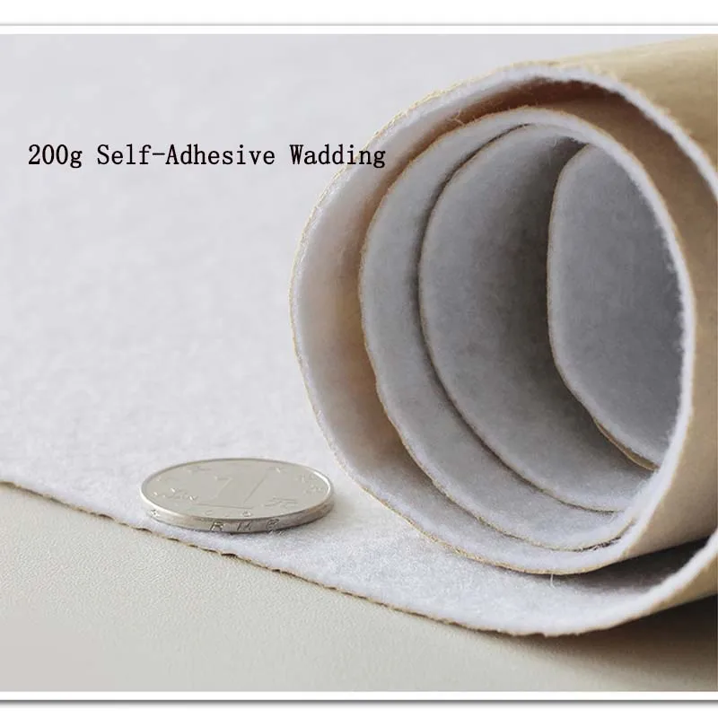 Self Adhesive Sticker Cotton Polyester Wadding Batting Interlining Filler Purse Patchwork Quilting Craft DIY Projects Lining | Дом и сад
