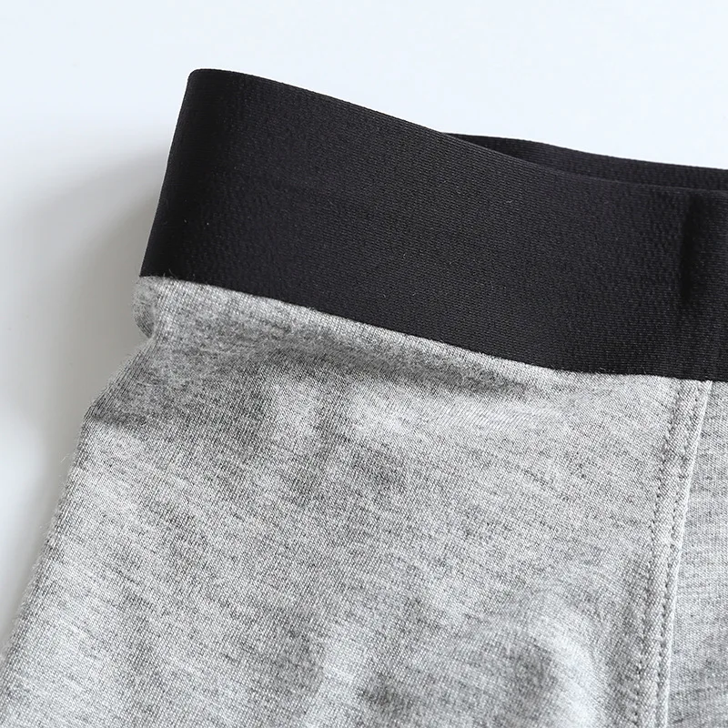 

Size L-5XL 3pcs/Bag Hot Sale Solid Color Classic Modal Seamless Sexy Mens Underwear Boxers Shorts