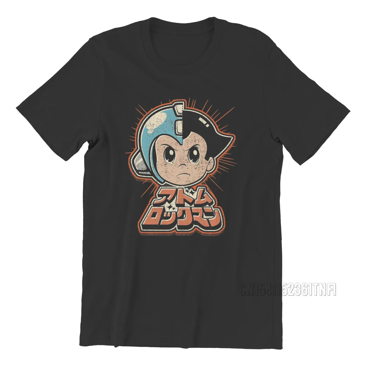 MegaBoy Tetsuwan Atom аниме Астро мальчик манга новинка футболка графика 100% хлопок