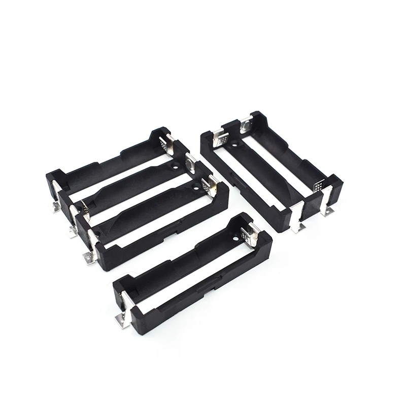 

30pcs/lot 1x 2x 3x 21700 Batteries Holder Storage Box Case SMT SMD with Pins 1 2 3 slots 21700 Rechargeable Battery Shell