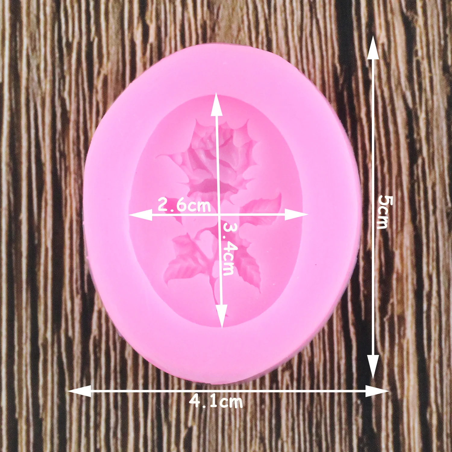 Розовые силиконовые формы в виде цветка кекса Топпер помадка DIY Инструменты для