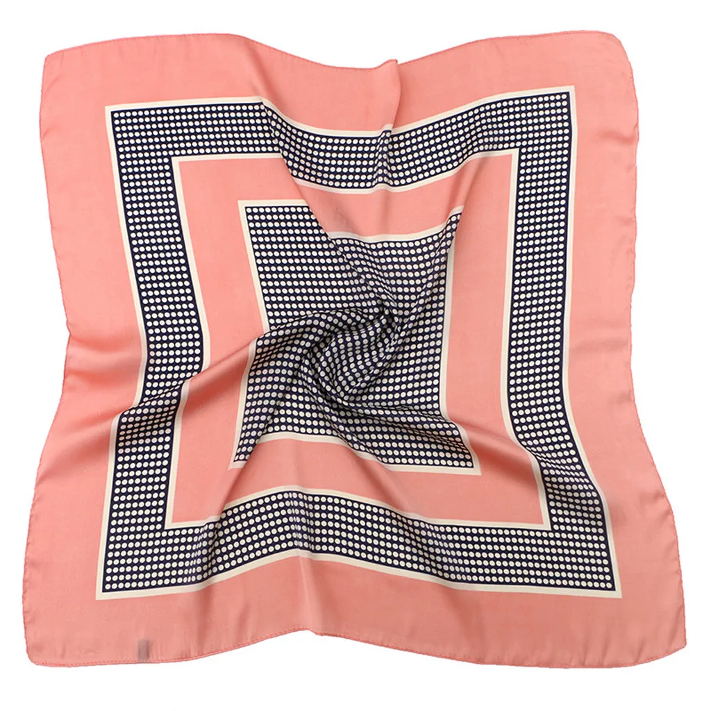 Шарф 2020 Весна Зима Новый женский модный декоративный квадратный шарф с принтом