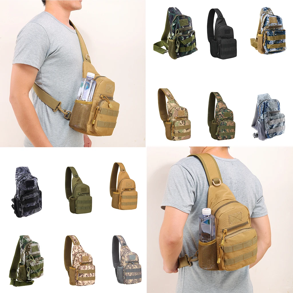 Удобная сумка на плечо Molle для мужчин и женщин, маленькая сумка-мессенджер для кемпинга и охоты