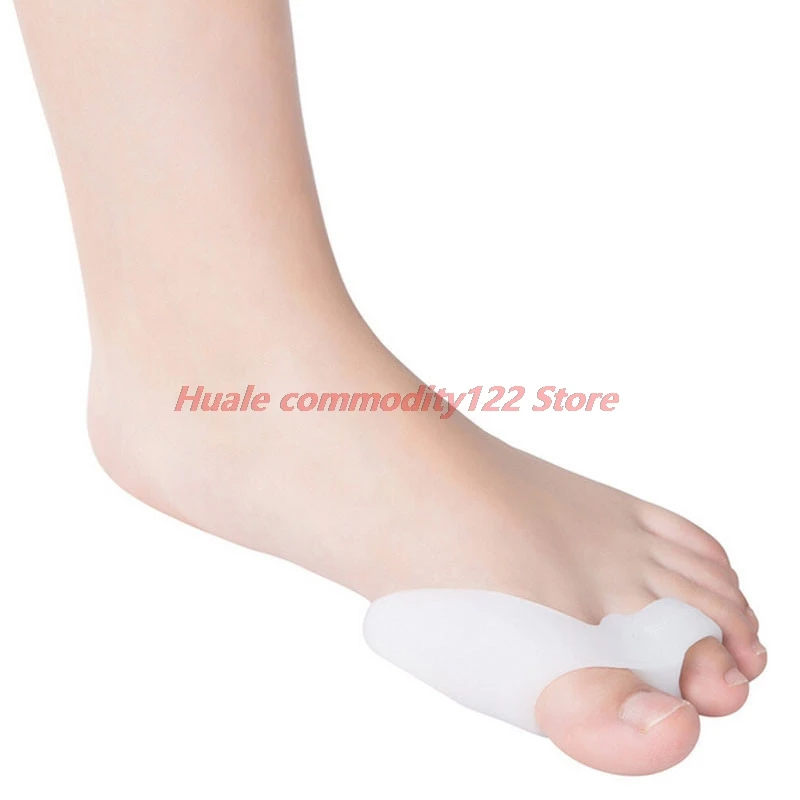 

New 4PCS/2Pair Feet Corrector Toe Separator Silicone Gel Valgus Protector Bunion Adjuster Guard Feet Massage Foot Care Tools