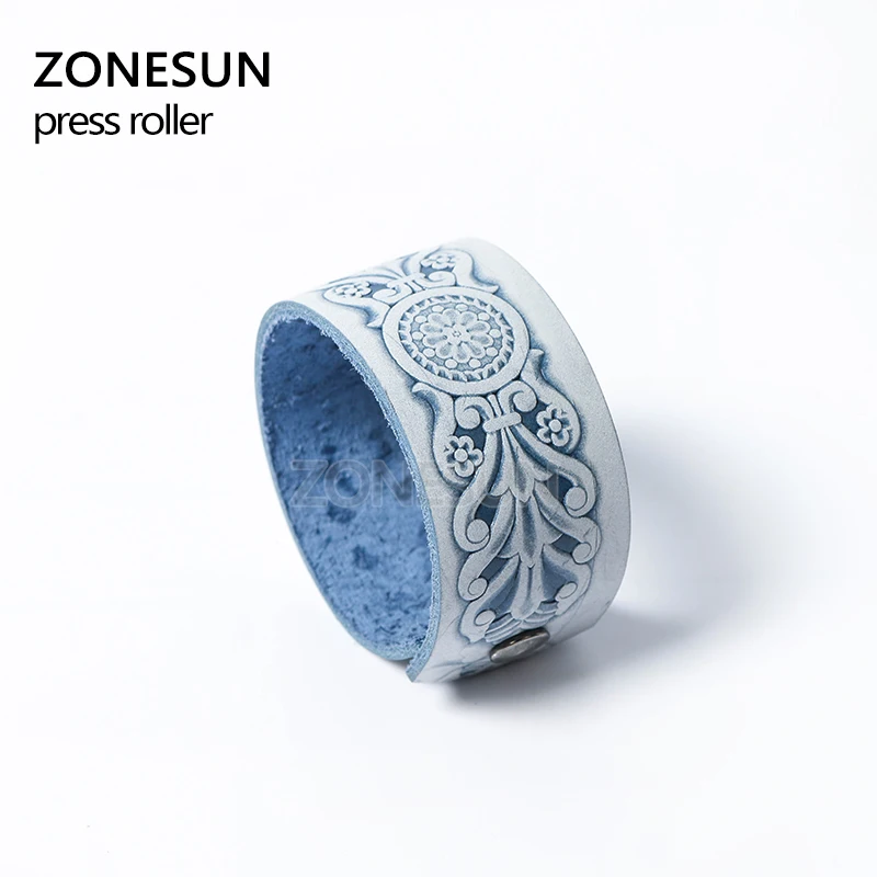 ZONESUN Brass Leather Stamping Mould Embossing Tool For Bracelet Straps Mold Machine | Бытовая техника