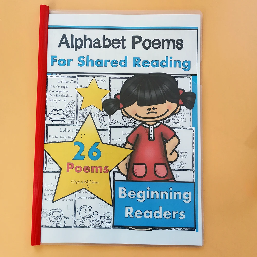 Алфавит стихи для общего чтения (26 стихов) дети учатся Английский рабочий стол
