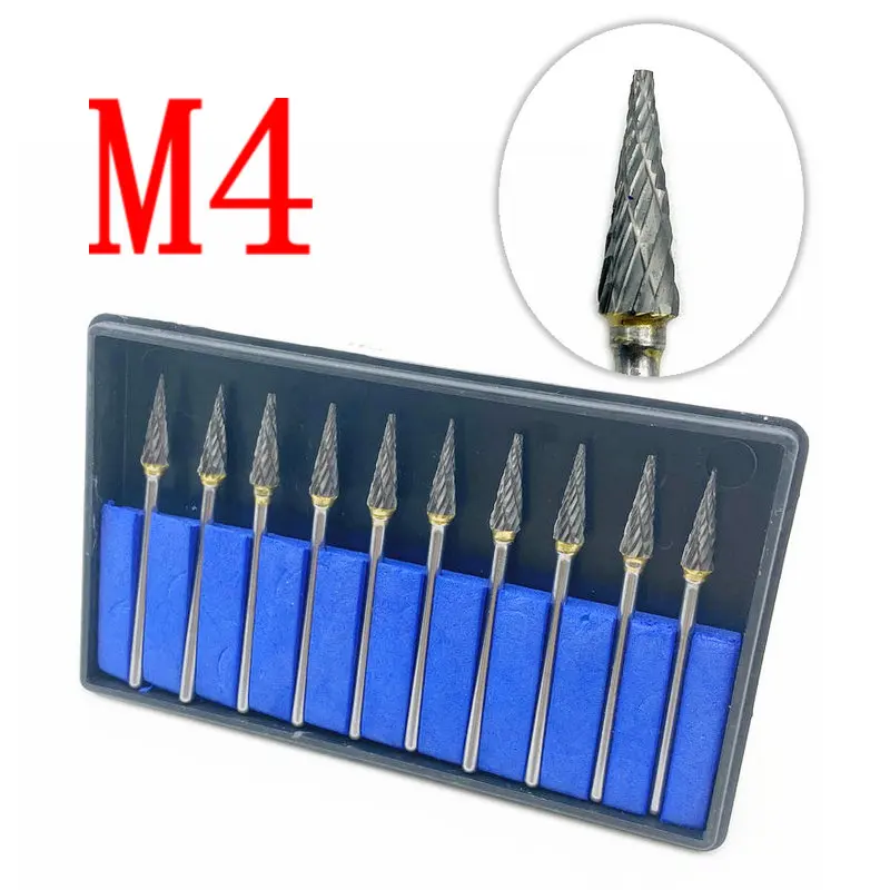 10 шт./компл. Вольфрамовая сталь стоматологические карбидные боры дрель 2 35 мм