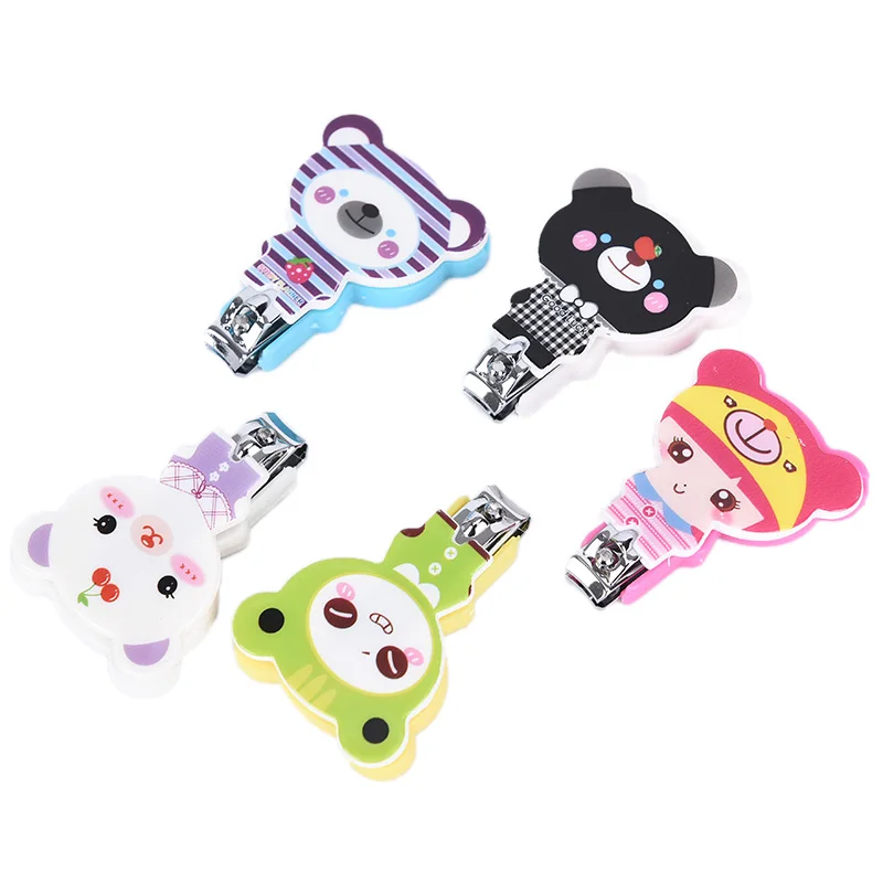 Кусачки для ногтей из нержавеющей стали Мультяшные кусачки Ножничные Детские