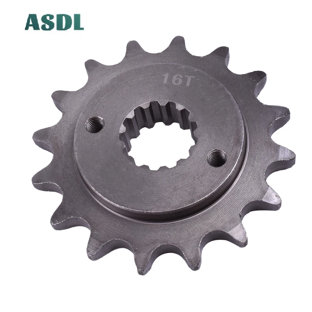 

525 16T 16 Tooth Front Sprocket Gear For Honda XRV650 Africa Twin NTV650 NTV BROS XRV 650 VLX600 Shadow NV600 Steed NV VLX 600