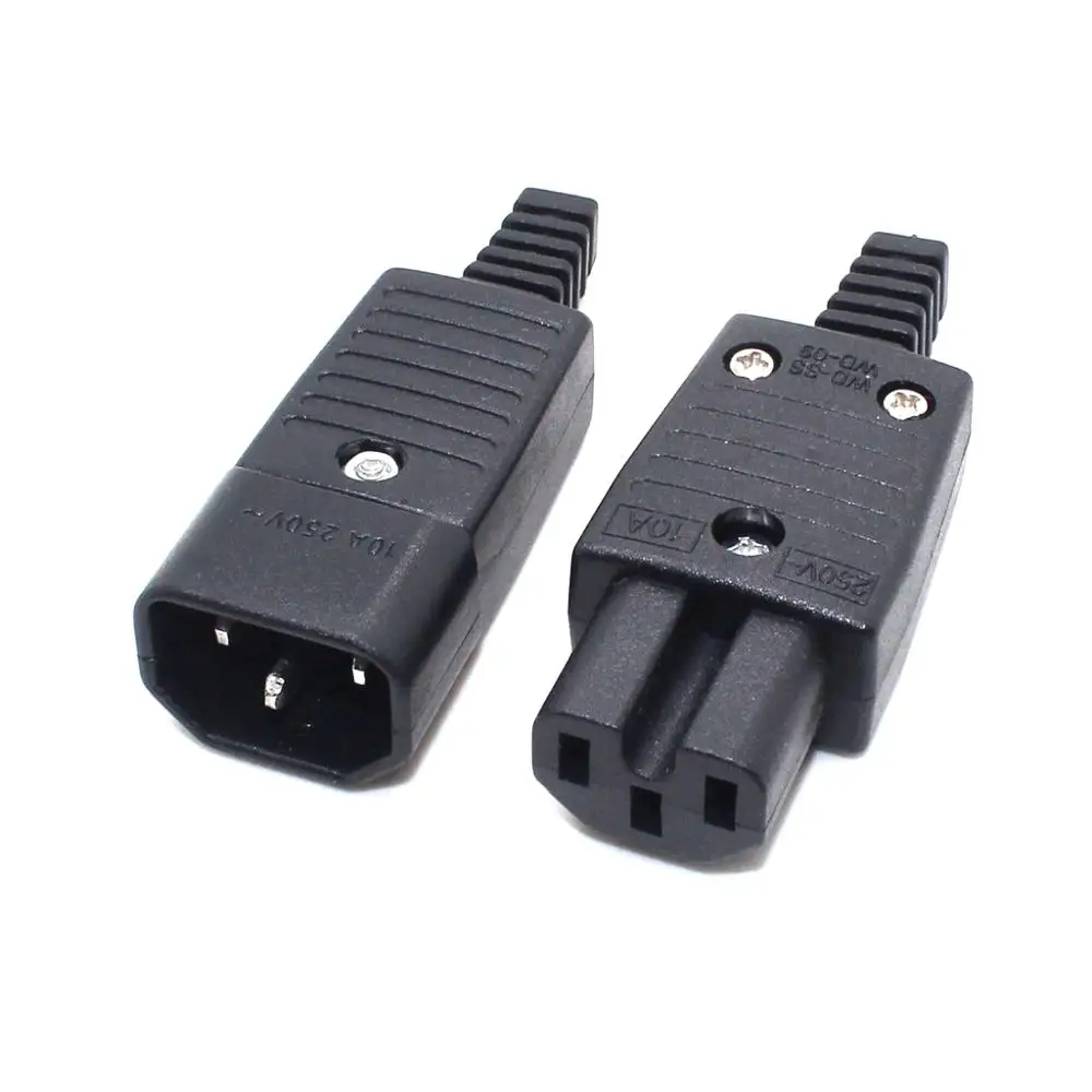 Проводная розетка IEC320 C14 C15 AC PDU/Φ монтажная электрическая панельная переменного
