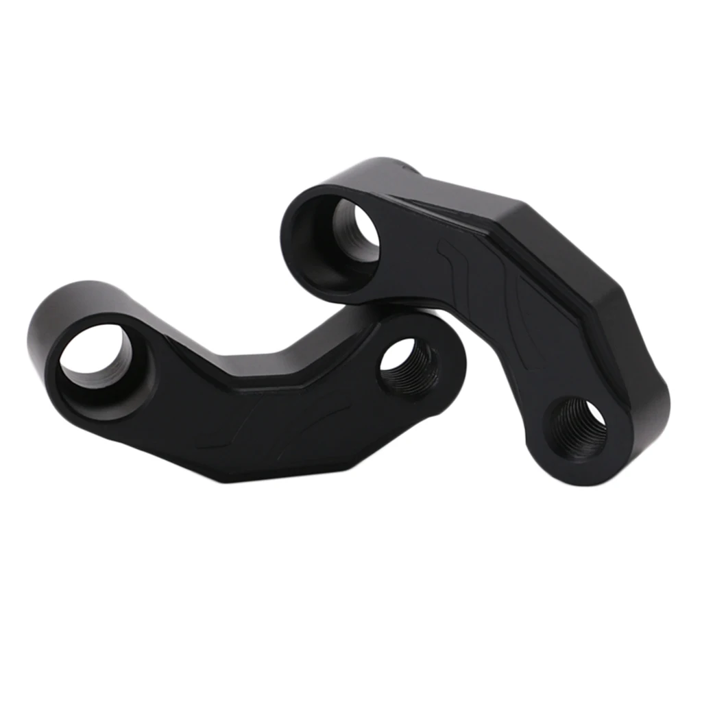 

2x Motorcycle Rear View Mirrors Extend Riser Extension Adapter for