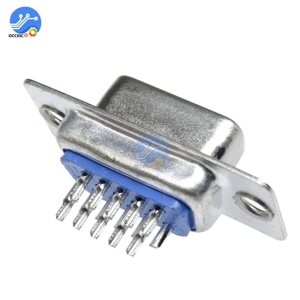 5 шт. DB15 3 ряда параллельный VGA порт адаптер мужской/женский сварной разъем 15 pin D-SUB