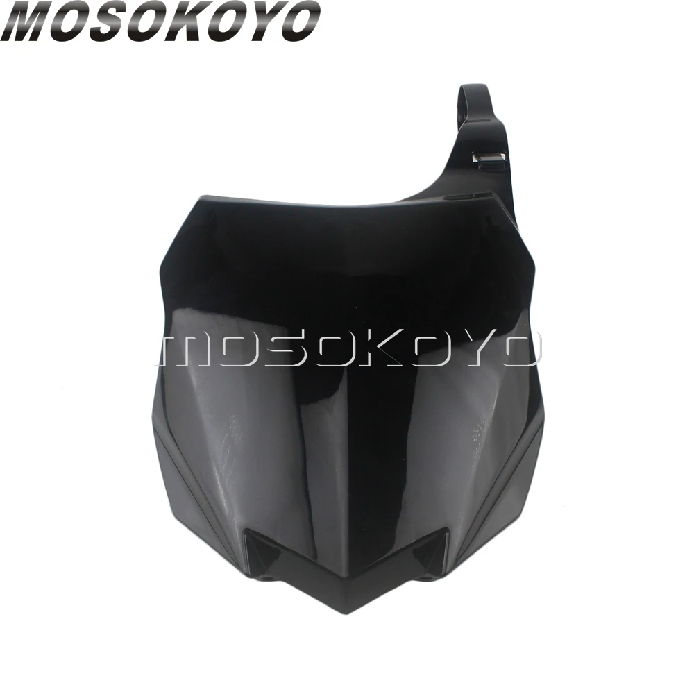 Гоночный мотоцикл PP пластик передний номер пластина для Kawasaki KX250F KX450F KXF 250 450 2013