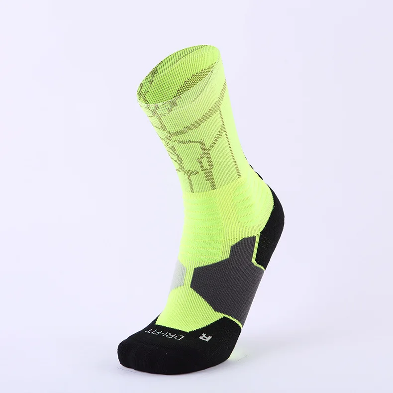 Профессиональные баскетбольные носки элитные толстые спортивные Нескользящие