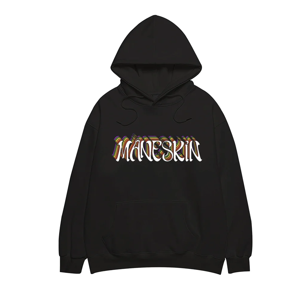 

Maneskin Unisex sports Hoodie Men's Street Harajuku Sweatshirts Male Clothing Fashion Oversized Hoodies pullover Tops Clothes