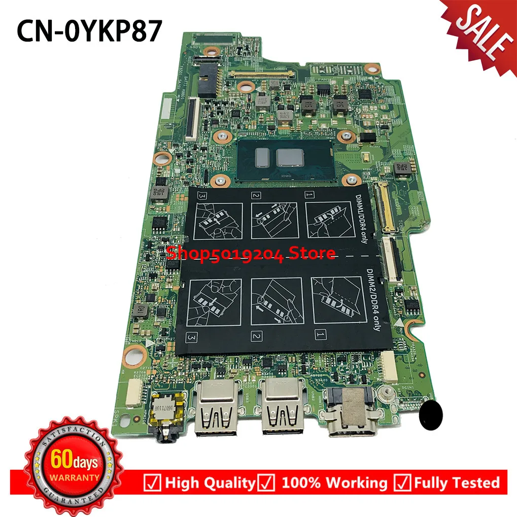 YKP87 CN-0YKP87 0YKP87 материнская плата для Dell Inspiron 5368 ноутбука SR2EY I5-6200U | Компьютеры и офис