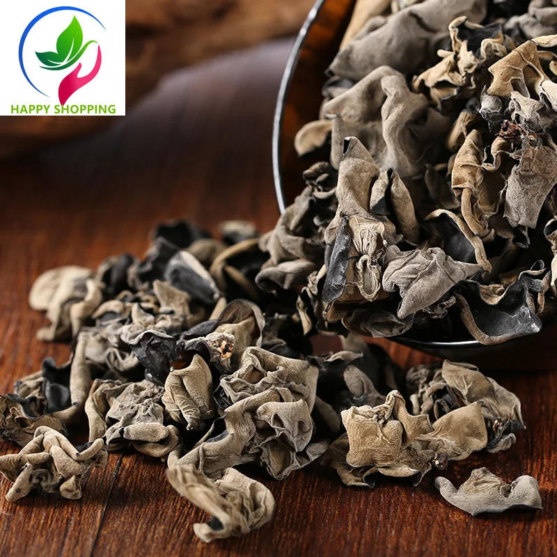 

Black Fungus Dried Wood Ear Mushrooms Dried Fungus Farm produce Mushrooms