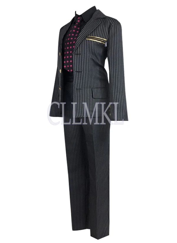 

Anime JoJo's Bizarre Adventure Cosplay Diablo Suit Uniform Outfit Full Set Uniform