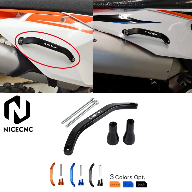 NICECNC мотоцикл Алюминий задний поручень для KTM 125 200 250 300 350 400 450 SX SXF XC XCF 2019 2020