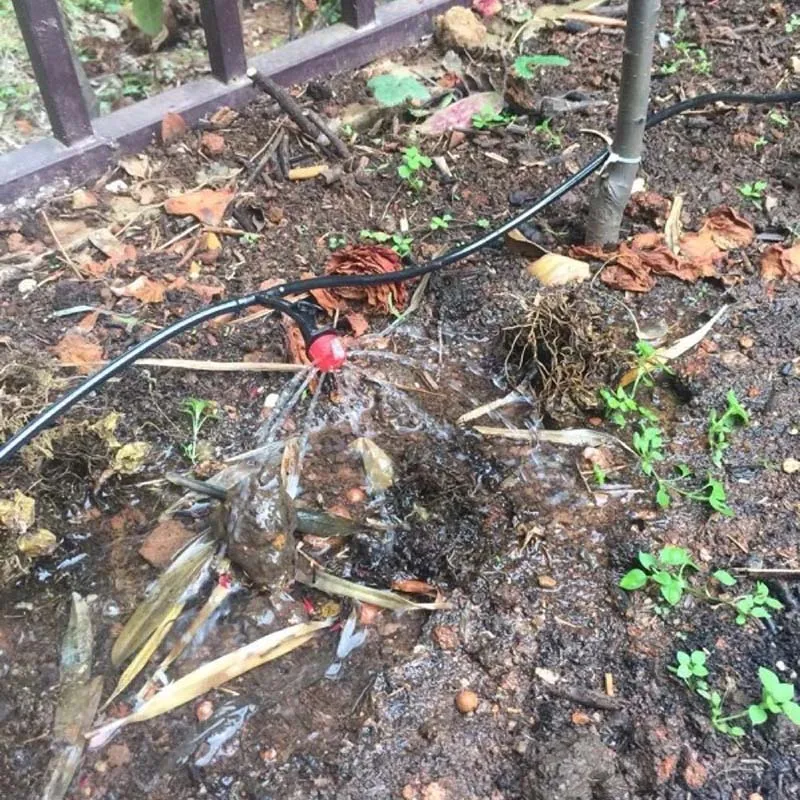 

Drip Irrigation System Automatic Watering Garden Hose Timer Micro-Sprinkler Drip Watering Kit with Adjustable Dripper