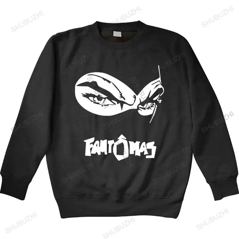

new autumn sweatshirts FANTOMAS Logo Mr.Bungle Avant Garde Metal Band Black sweatshirt Cartoon hoody men Unisex long sleeve