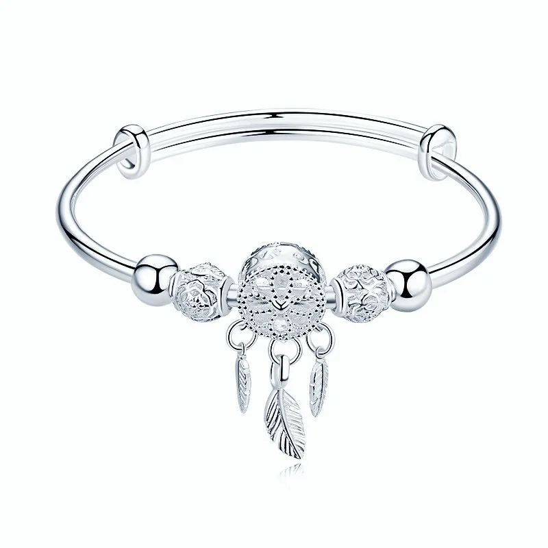 

2021 New Fashion And Popular Bell Hollow Bracelet Europe And America All-match Creative Adjustable Ladies Bracelet
