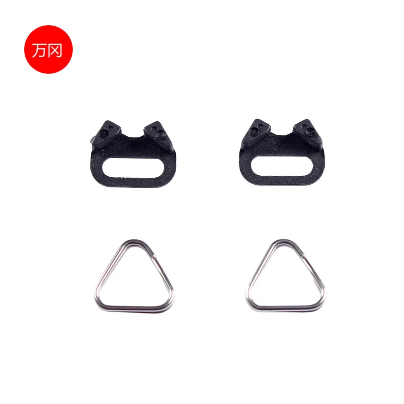 

2set trong Camera Strap Triangle Split Rings Adapter For Fuji DSLR Cameras Aperture More Than 2MM Stainless Steel