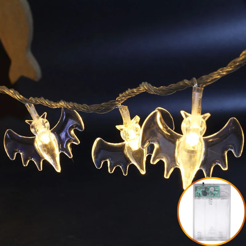 

Bat lights LED light string Halloween lights string lights lichterkette guirlande lumineuse Led garland Garland curtain noel
