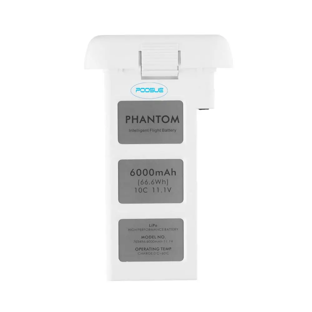 Poosue 11 1 V 6000mAh литий полимерный аккумулятор phantom2 Аккумулятор для DJI Phantom 2 + Vision Quadcopter