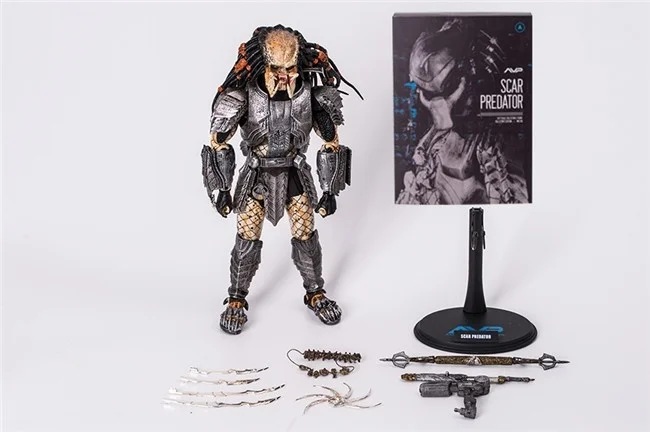 Хищник шрама MMS190 версия масштаб 1/6 анимационная фигурка 32 5 см|Игровые фигурки и
