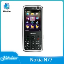 Nokia N77 Refurbished Original N77 Phone 2.4 FM Radio Bluetooth 2G/3G Symbian OS Free shipping