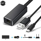 Адаптер USB 2,0 к RJ45 для Chromecast Ethernet, Google Fire TV Chromecast 2 1 Ultra Audio TV Stick, сетевая карта Micro USB, Новинка