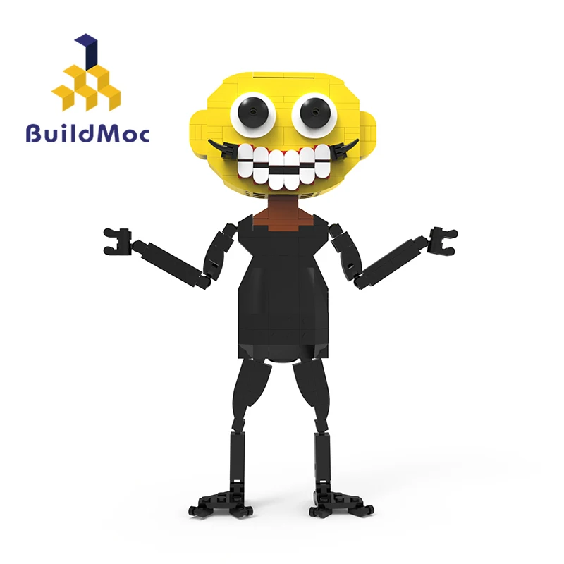 

Buildmoc Friday Funk Night Figures Big Bead Building Block Assemble Gifts for Children Independent Design Educational Toy Figure
