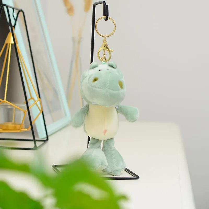 16 см креативная плюшевая сумка для маленькой куклы с изображением динозавра