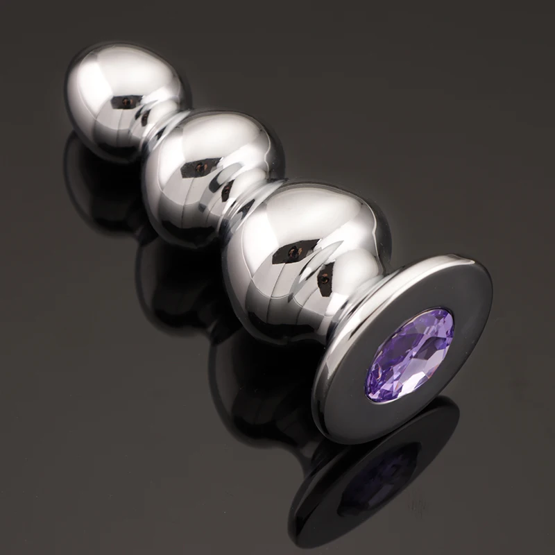 3 вида огромная Анальная пробка из нержавеющей стали интимные игрушки для мужчин