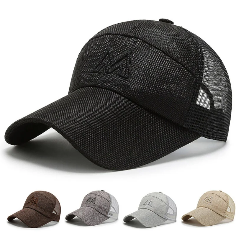 

Women Men Baseball Cap Solid Cotton Adjustable Snapback Sunhat Outdoor Sports Hiking Running Caps Hip Hop Dad Hats