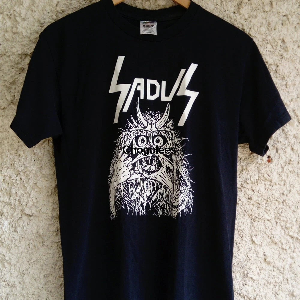 Винтажная редкая рубашка Sadus с опрокидывающимся лицом Thrash MetalDeath MetalDeathDark