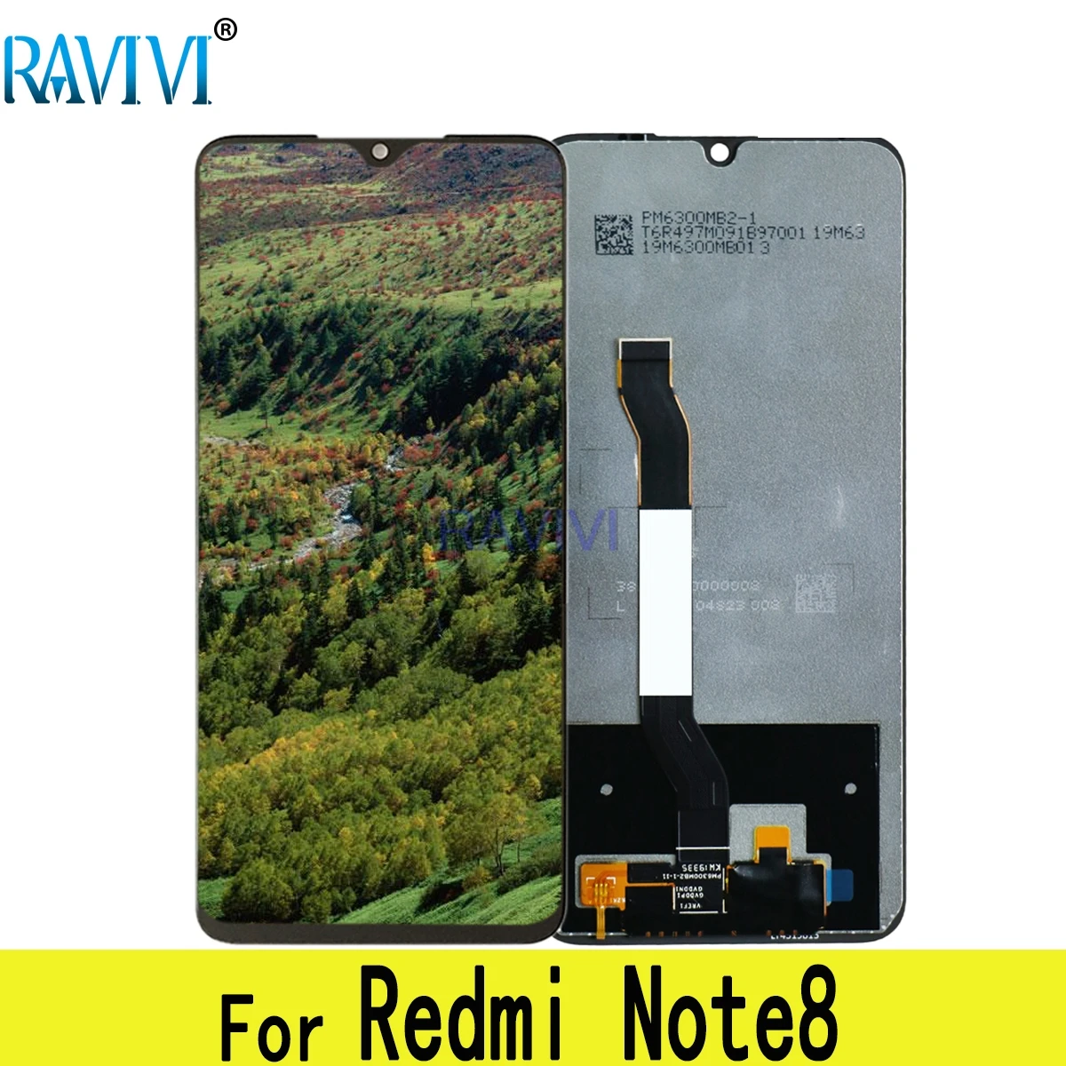 

6.3" Note8 LCD For Xiaomi Redmi Note 8 LCD Display Touch Screen Tested Digitizer Assembly For Redmi Note8