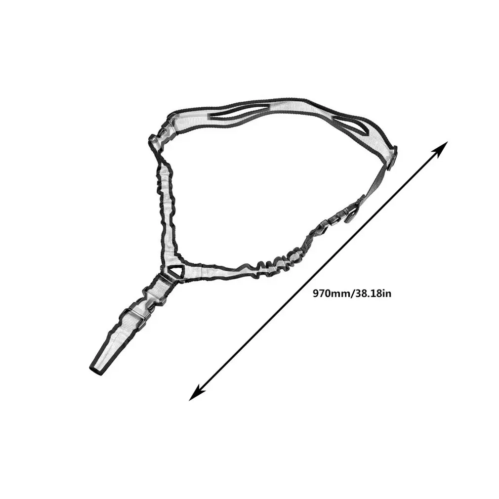 Тактический одноточечный регулируемый ремень для банджи системы