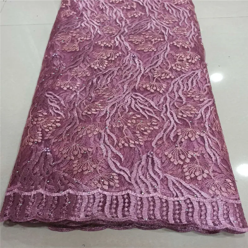 Нигерийские бусины кружевная ткань 2020 камни высокое качество африканская для