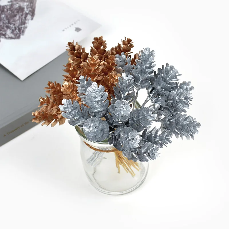 Миниатюрная новогодняя елка 10 шт. искусственная сосна елок для самостоятельной