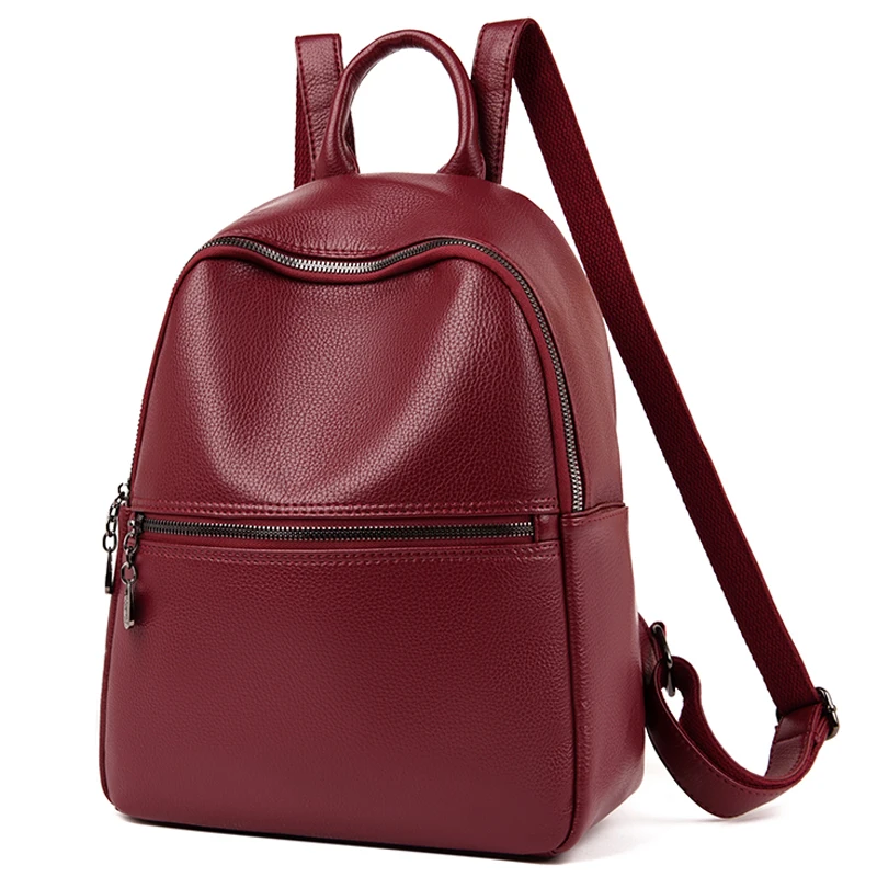

DIEHE Fashion Women Backpack High Quality Pu Leather School Backpacks Multifunction Shoulder Bags School Bags for Girls Mochila