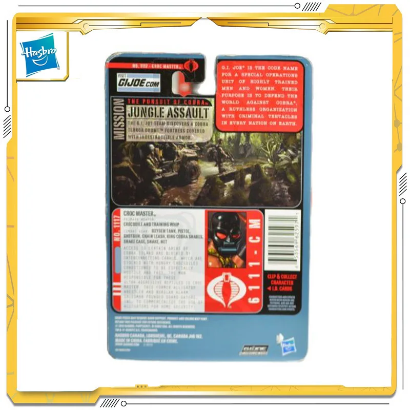 Original G.I. Joe POC CROC MASTER Action &amp Toy figures Model Toys For Children | Игрушки и хобби