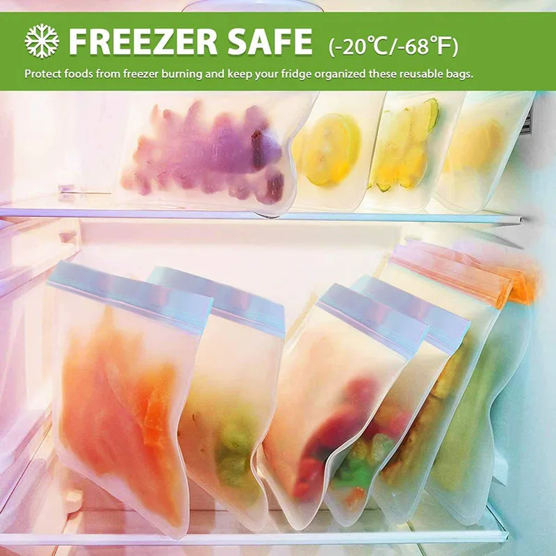 

Бытовые кухонные прозрачные пакеты для хранения продуктов, многоцелевой Герметичный вакуумный пакет для фруктов, закусок, овощей